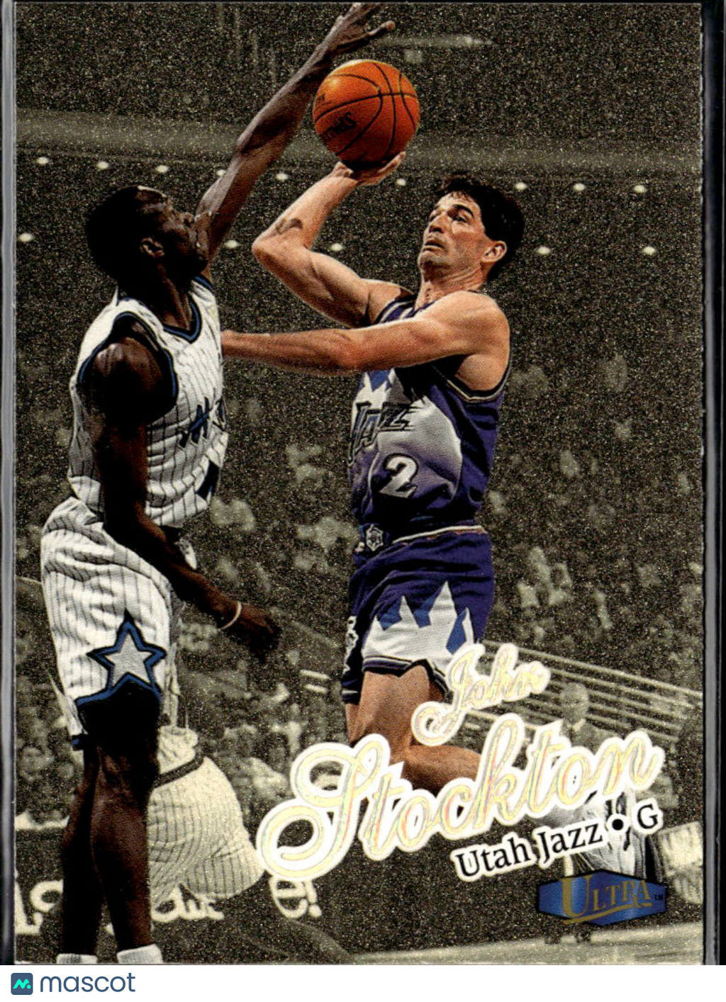 John Stockton 1997-98 Fleer Ultra Gold Medallion Utah Jazz