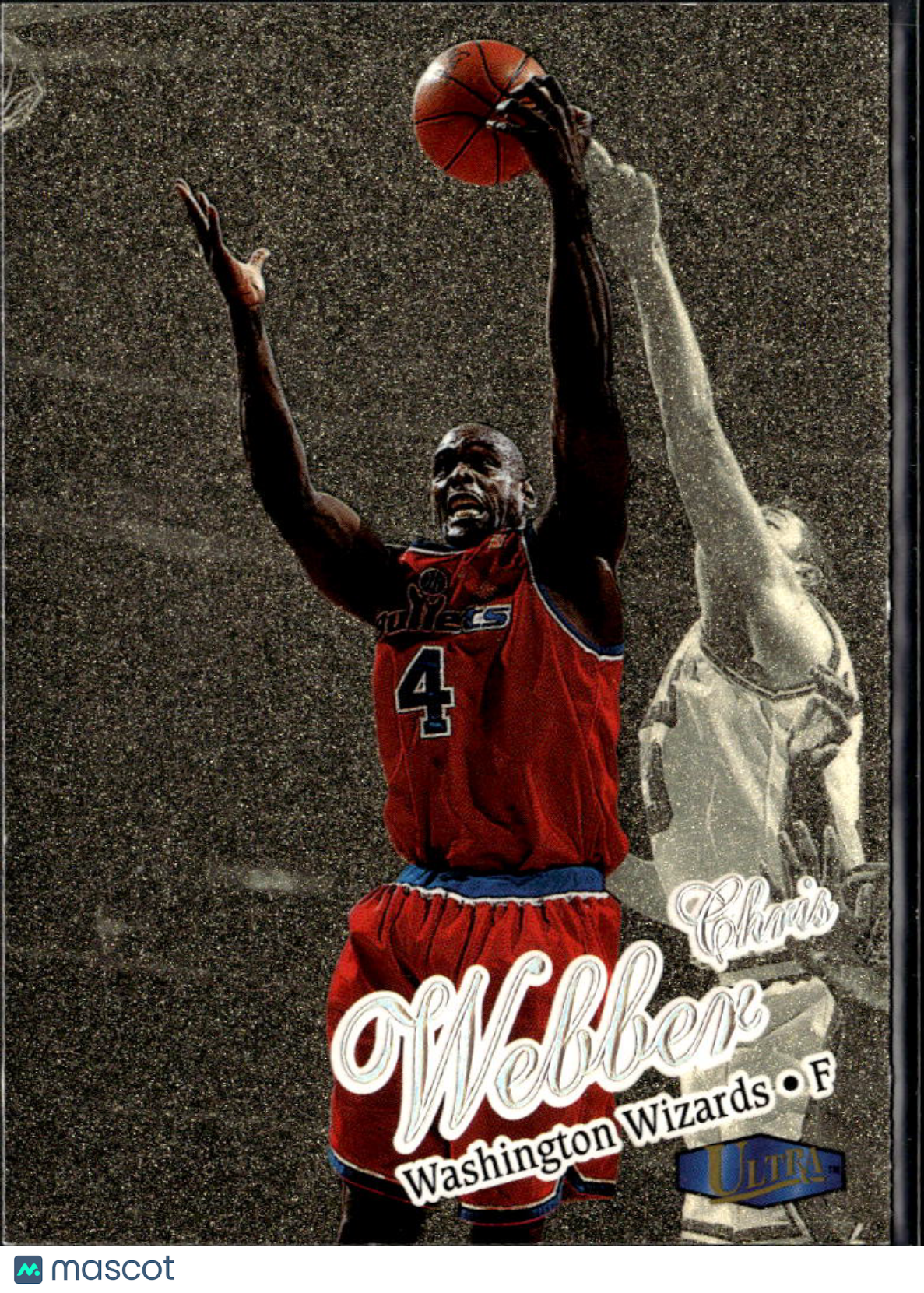 Chris Webber 1997-98 Fleer Ultra Gold Medallion Edition Washington Wizards
