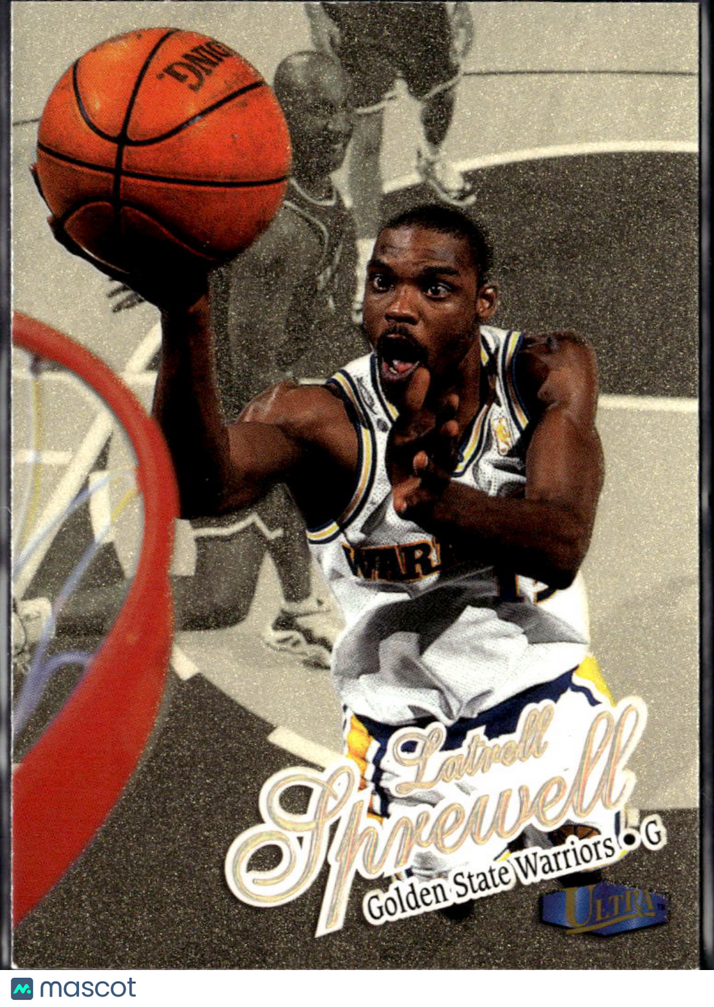 Latrell Sprewell 1997-98 Fleer Ultra Gold Medallion Golden State Warriors