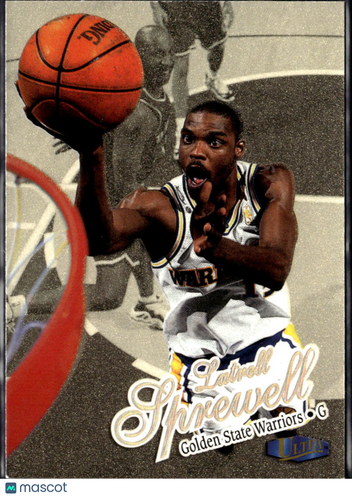 Latrell Sprewell 1997-98 Fleer Ultra Gold Medallion Golden State Warriors