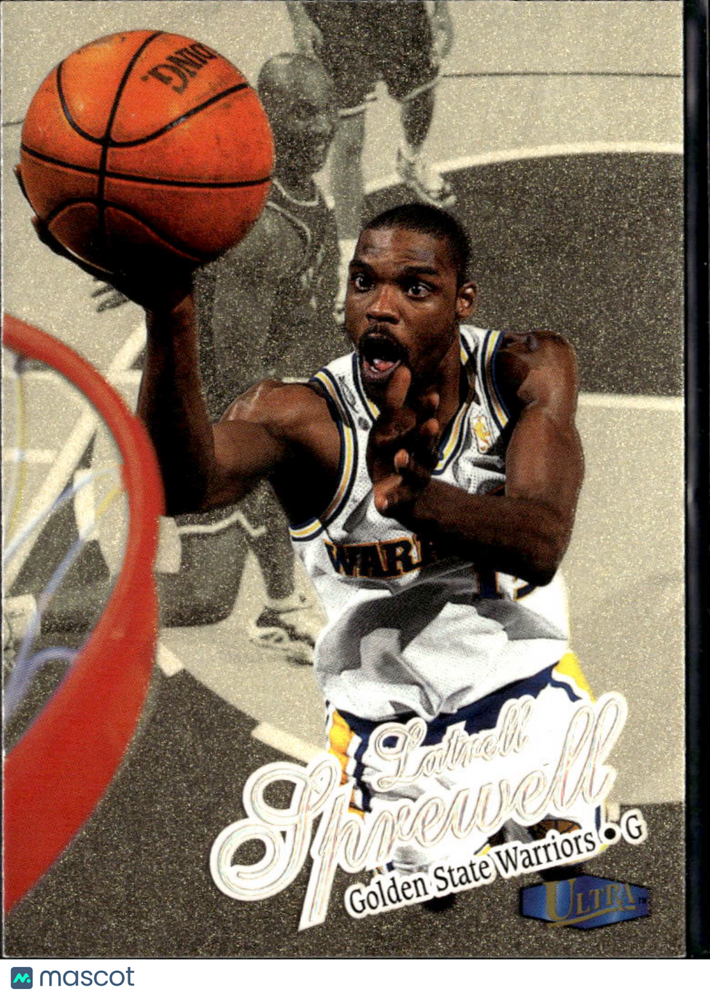 Latrell Sprewell 1997-98 Fleer Ultra Gold Medallion Golden State Warriors