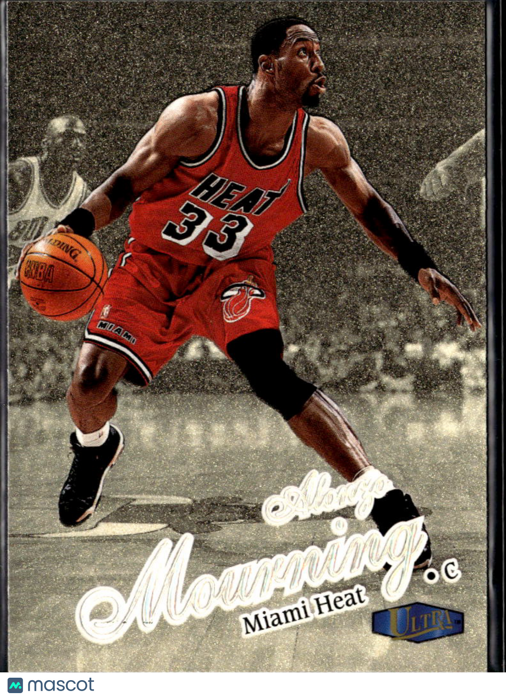 Alonzo Mourning 1997-98 Fleer Ultra Gold Medallion Miami Heat