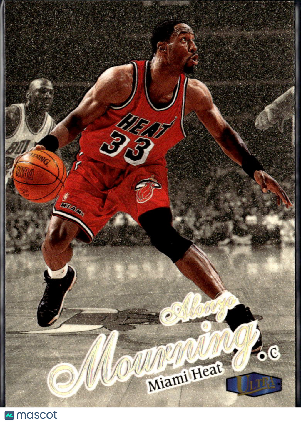 Alonzo Mourning 1997-98 Fleer Ultra Gold Medallion Edition Miami Heat