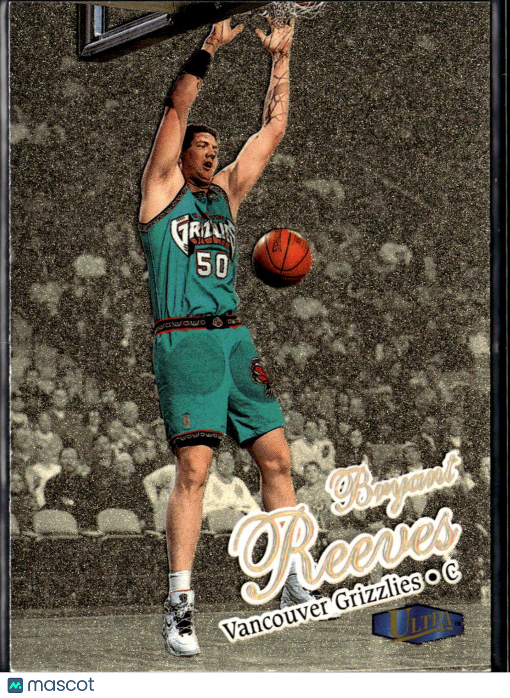 Bryant Reeves 1997-98 Fleer Ultra Gold Medallion Vancouver Grizzlies