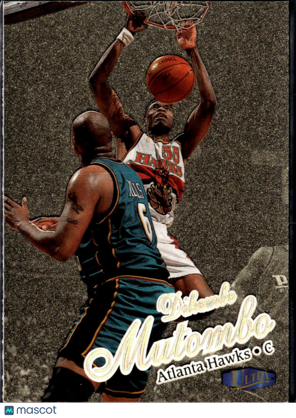 Dikembe Mutombo 1997-98 Fleer Ultra Gold Medallion Atlanta Hawks