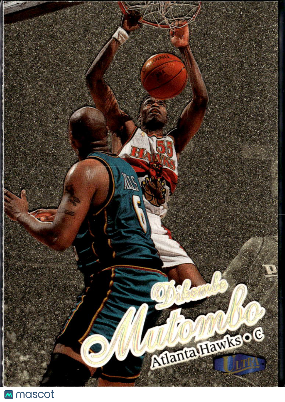 Dikembe Mutombo 1997-98 Fleer Ultra Gold Medallion Atlanta Hawks
