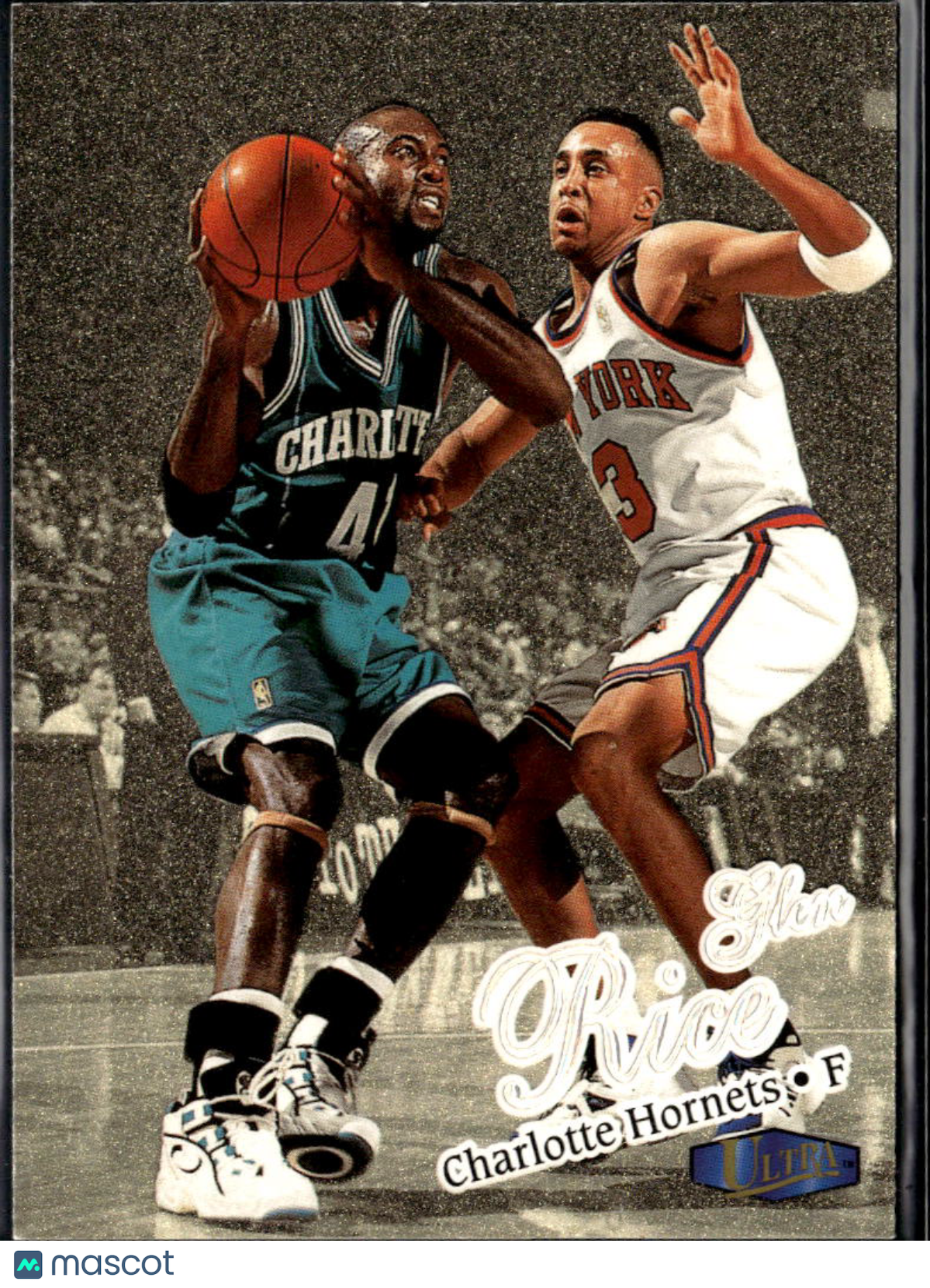 Glen Rice 1997-98 Fleer Ultra Gold Medallion Edition Charlotte Hornets