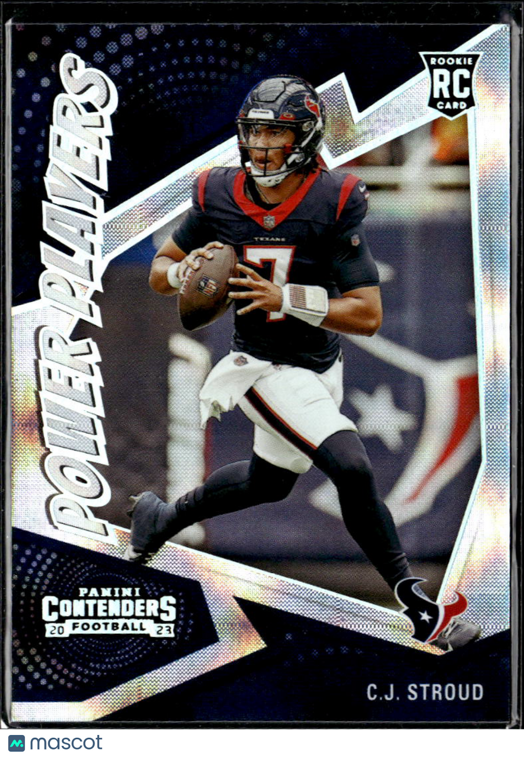 C.J. Stroud 2023 Contenders Holo Power Players RC Houston Texans