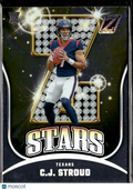 C.J. Stroud 2023 Zenith Z-Stars Rookie RC Houston Texans