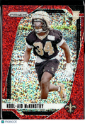 Kool-Aid McKinstry 2024 Panini Prizm RC Red Sparkle Prizm New Orleans Saints
