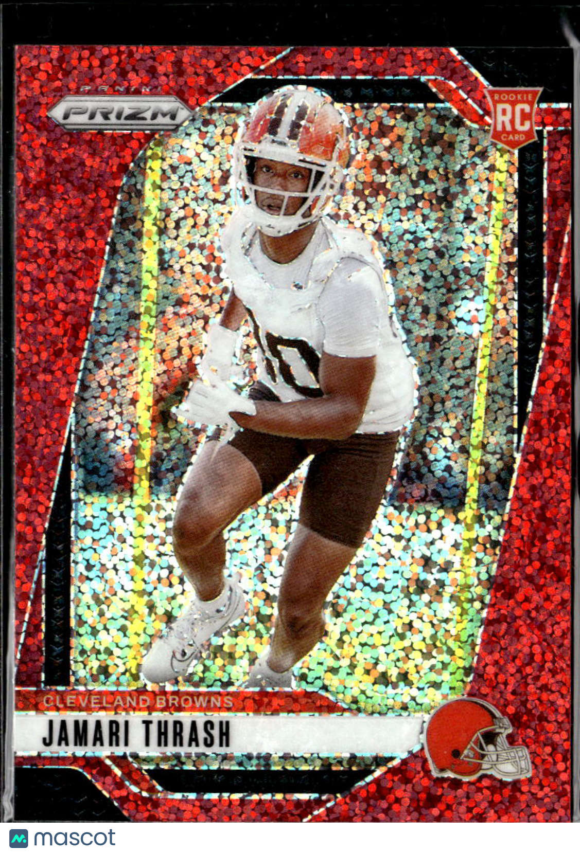 Jamari Thrash 2024 Panini Prizm RC Red Sparkle Cleveland Browns