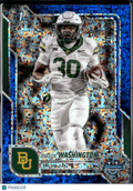Bryson Washington 2025 Bowman Chrome 1st Blue 61/150 Baylor Bears