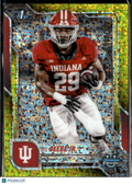 Lee Beebe Jr. 2025 Bowman Chrome 1st Yellow Refractor /350 Indiana Hoosiers