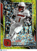 Isaac Brown 2025 Bowman Chrome 1st Yellow Refractor /350 Louisville Cardinals
