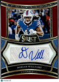 Dorian Williams 2025 Select Auto Autograph RC 45/75 Buffalo Bills