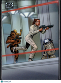 Cloud City Escape 2026 Topps Star Wars Galaxy Refractor #24
