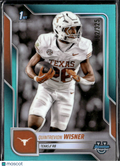 Quintrevion Wisner 2025 Bowman Chrome 1st Aqua Refractor /325 Texas Longhorns