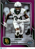 Josh Cameron 2025 Bowman Chrome 1st Purple /225 Baylor Bears