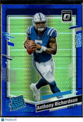 Anthony Richardson 2023 Optic Rated Rookie Blue Indianapolis Colts