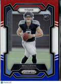 Will Levis 2023  Prizm RC Red White Blue Rookie Tennessee Titans
