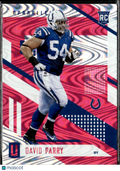 David Parry 2017 Unparalleled Pink Swirlorama Rookie RC Indianapolis Colts