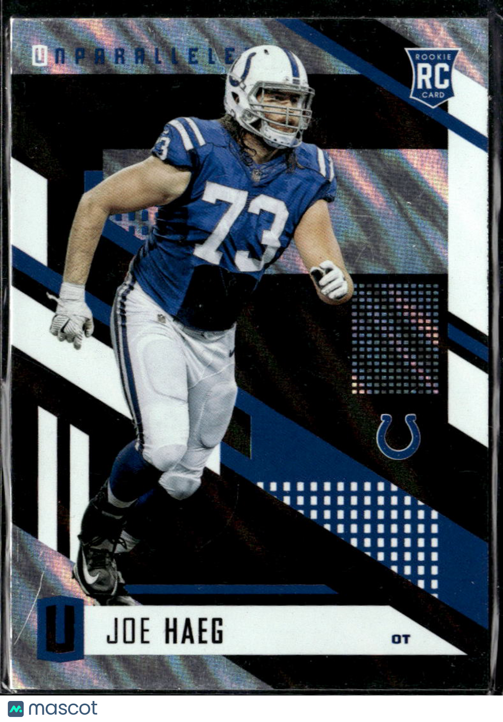 Joe Haeg 2017 Unparalleled RC Mega Moon Lava Indianapolis Colts