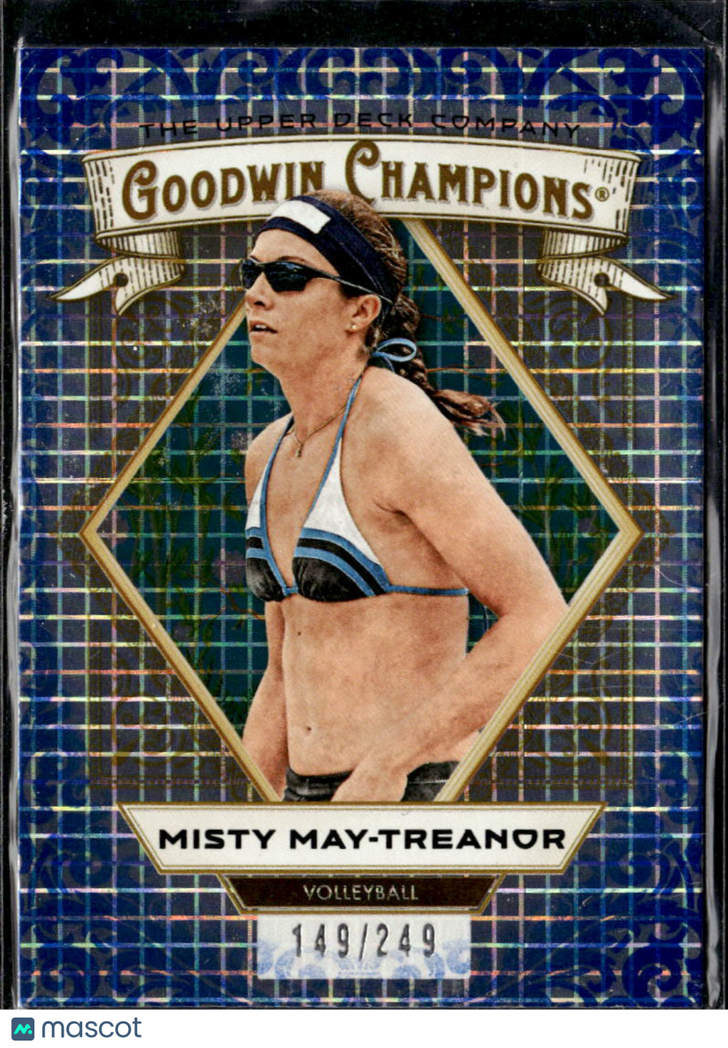 Misty May-Treanor 2025 Upper Deck Goodwin Champions Blue Checkers /249