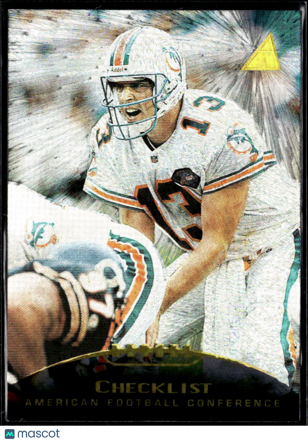 Dan Marino 1995 Pinnacle Checklist Trophy Collection Miami Dolphins
