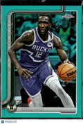 Taurean Prince 2025 Topps Chrome Aqua Refractor /299 Milwaukee Bucks
