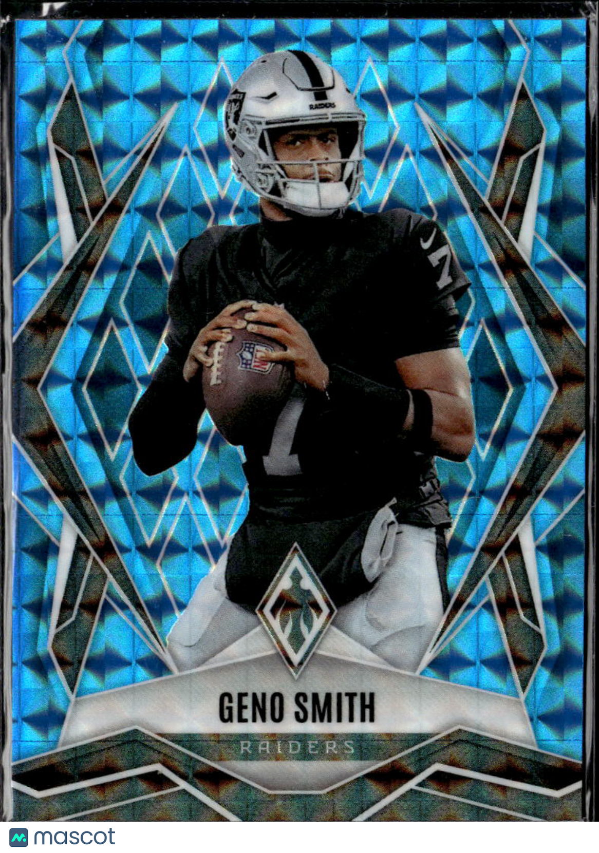 Geno Smith 2025 Phoenix Blue Geometric 128/385 Las Vegas Raiders