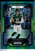 Zach Wilson 2023 Prizm Hyper Prizm 54/175 New York Jets