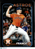 J.P. France 2024 Topps Update Series Black Border 65/74 Houston Astros