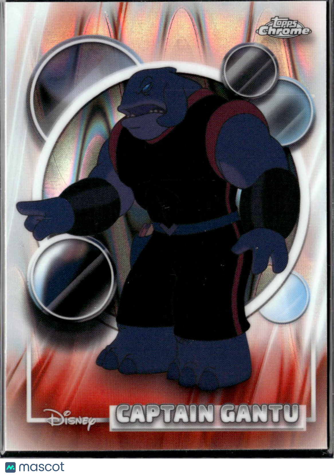 Captain Gantu 2026 Topps Chrome Disney Raywave Refractor Stitch #155