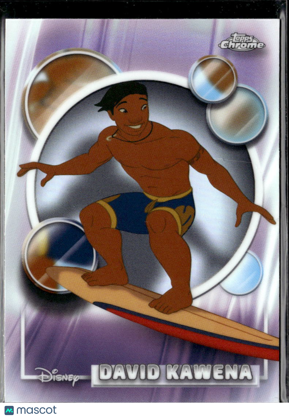 David Kawena 2026 Topps Chrome Disney Refractor Stitch #152