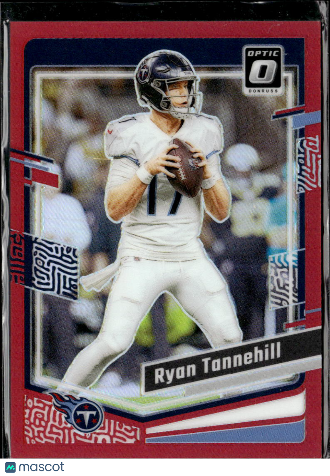 Ryan Tannehill 2023 Optic Red Prizm /99 Tennessee Titans