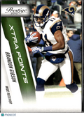 Brandon Gibson 2010 Panini Prestige Xtra Points Green 22/25 St. Louis Rams