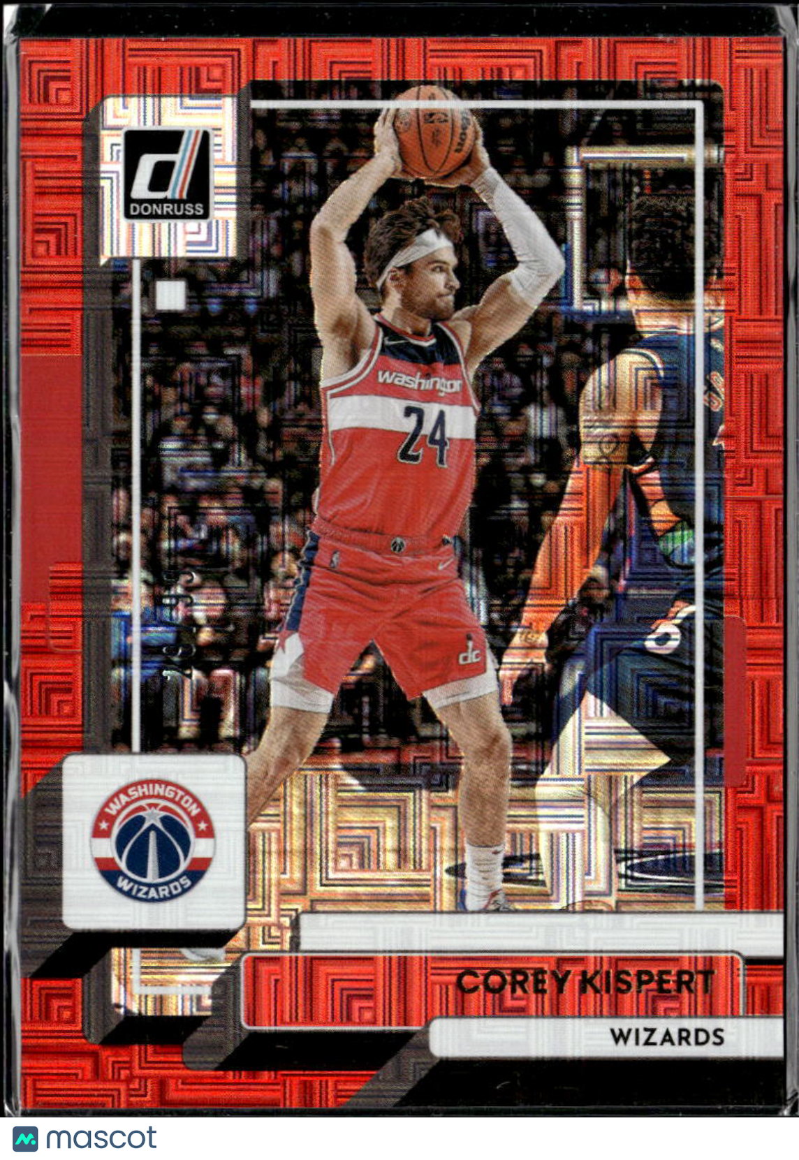Corey Kispert 2022 Donruss Red Choice 29/99 Washington Wizards