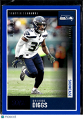 Quandre Diggs 2020 Score Blue Showcase /100 Seattle Seahawks