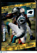 Robby Anderson 2021 Prestige Xtra Points Gold /99 Carolina Panthers