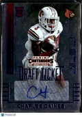 Charles Gaines 2015 Contenders Auto Autograph RC Louisville Cardinals