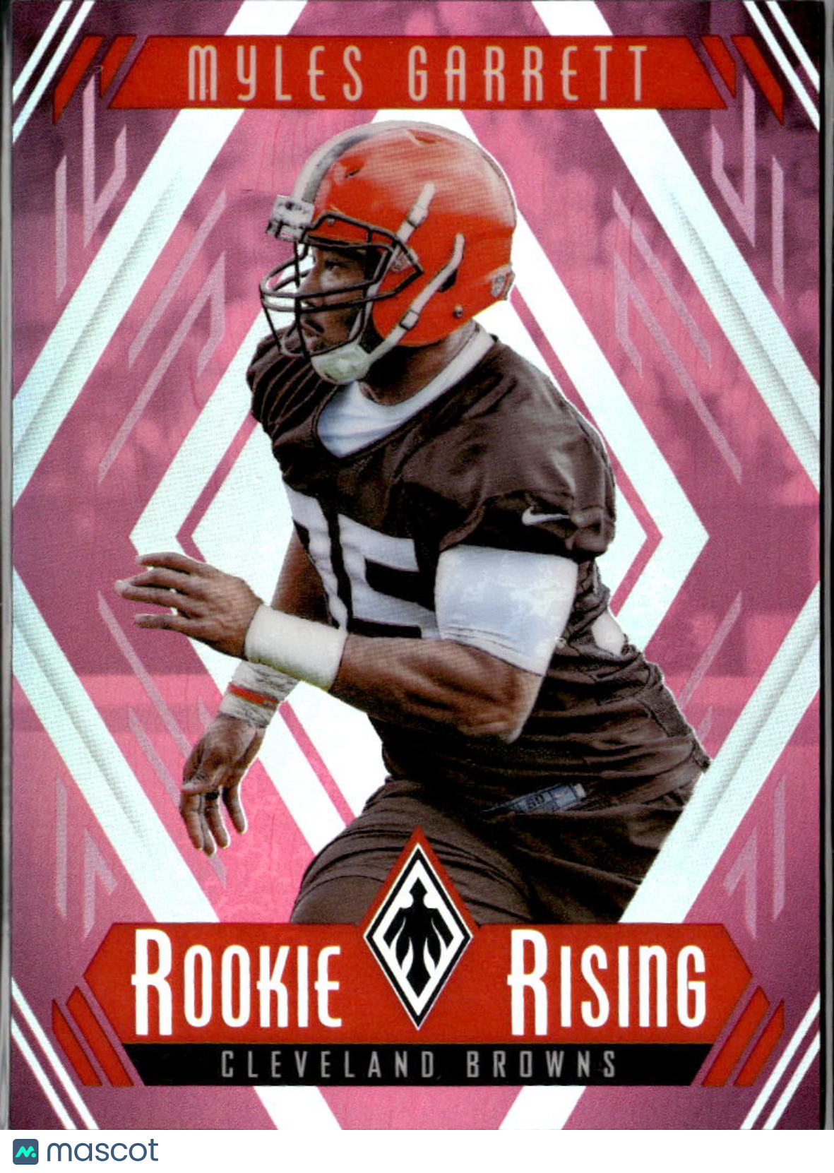 Myles Garrett 2017 Phoenix Rookie Rising Pink RC 50/199 Cleveland Browns