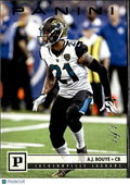 A.J. Bouye 2018 Panini Knights Black Foil 1/1 Jacksonville Jaguars