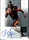 Tyrod Taylor 2011 Upper Deck SP Authentic Auto Autograph Virginia Tech Ravens