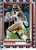 Fred Warner 2025 Optic Team Logo SSP 13/32 San Francisco 49ers
