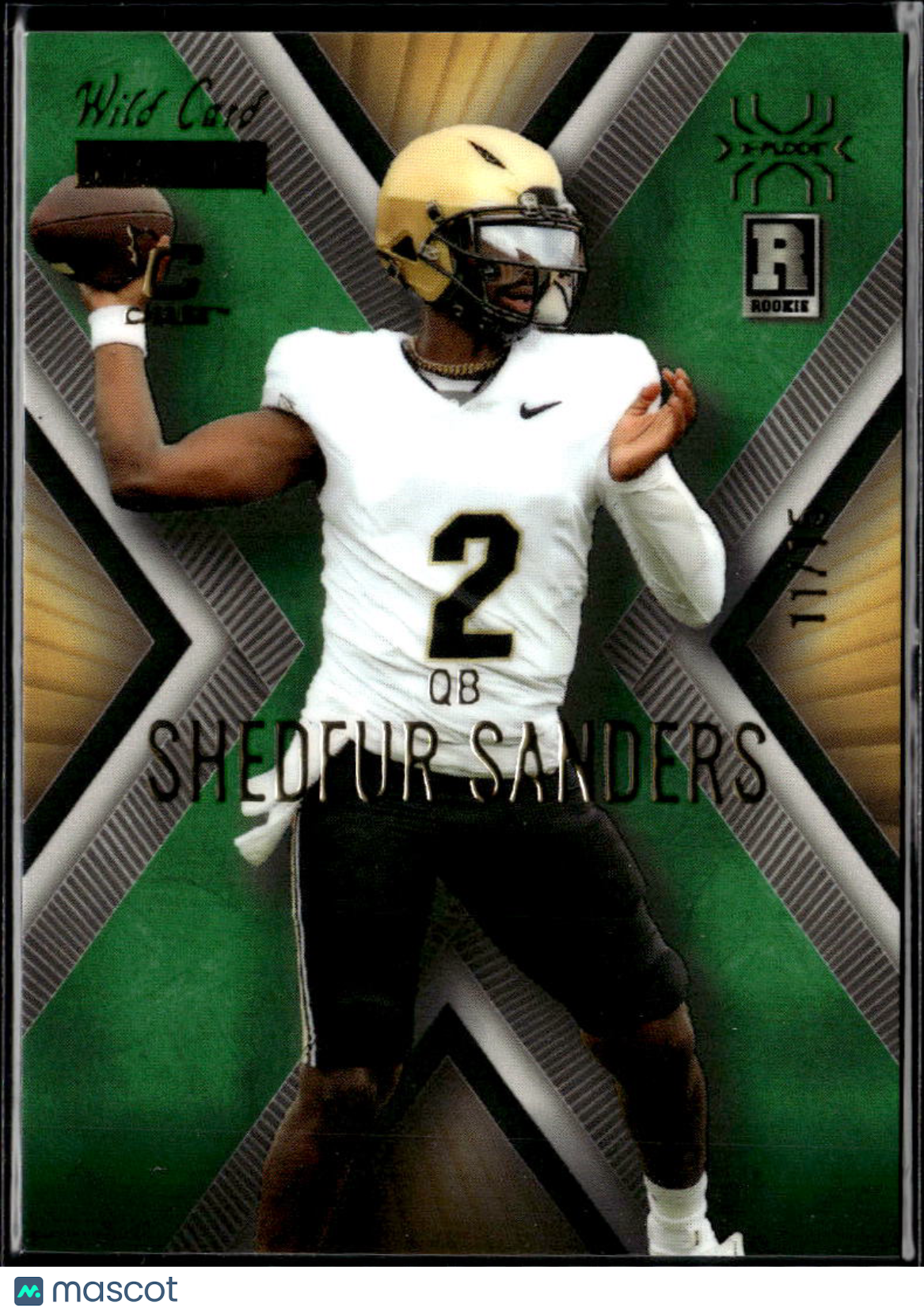 Shedeur Sanders 2025 Wild Card X-Plode Rookie RC Colorado Browns 11/15