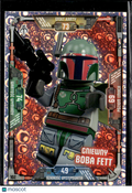 Boba Fett 2018 Lego Star Wars Trading Card Holo Foil Collection #102