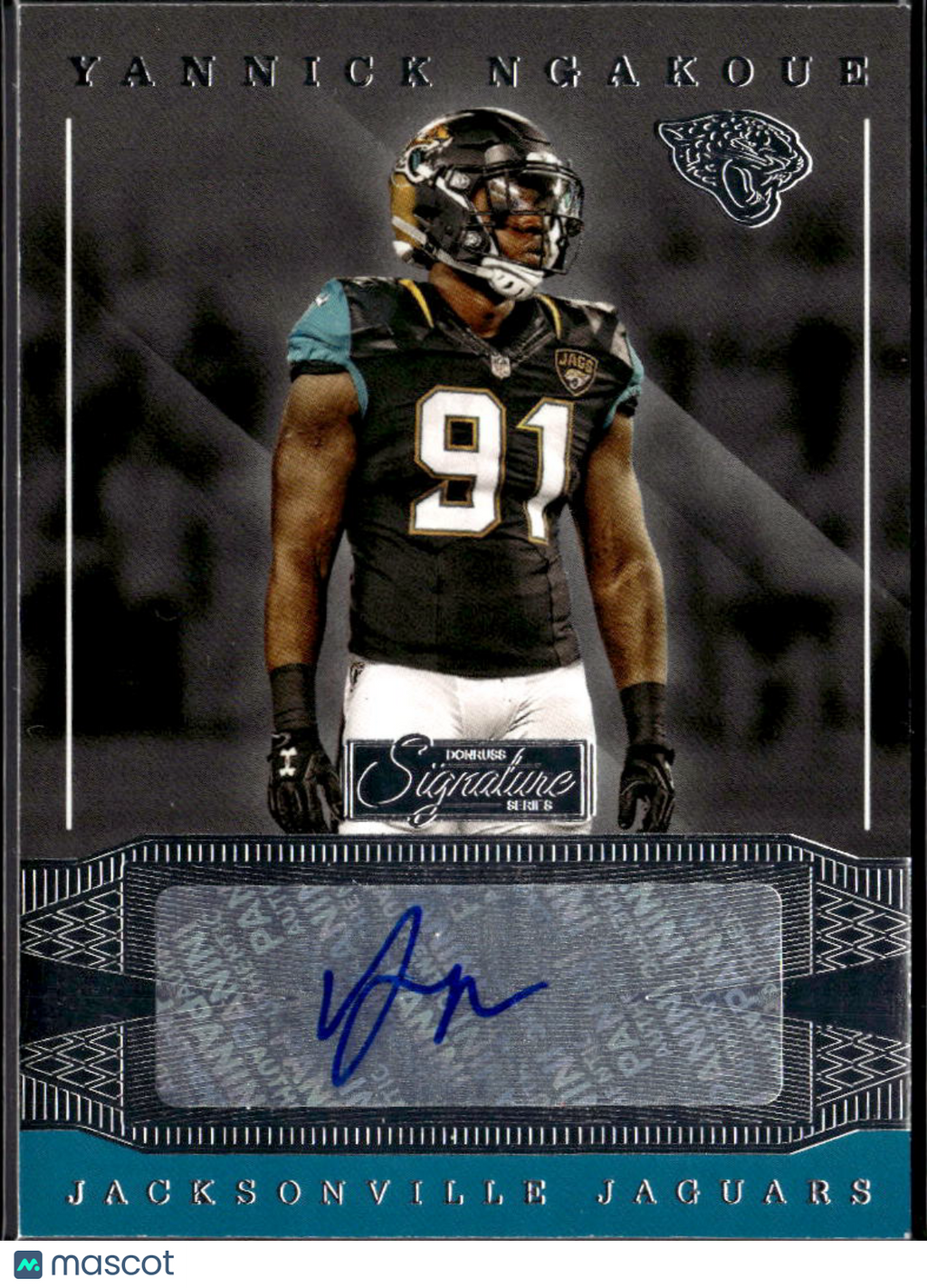 Yannick Ngakoue 2016 Donruss Signature Auto Autograph Jacksonville Jaguars