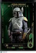 Boba Fett 2019 Topps Star Wars Masterwork Green 74/99 #11