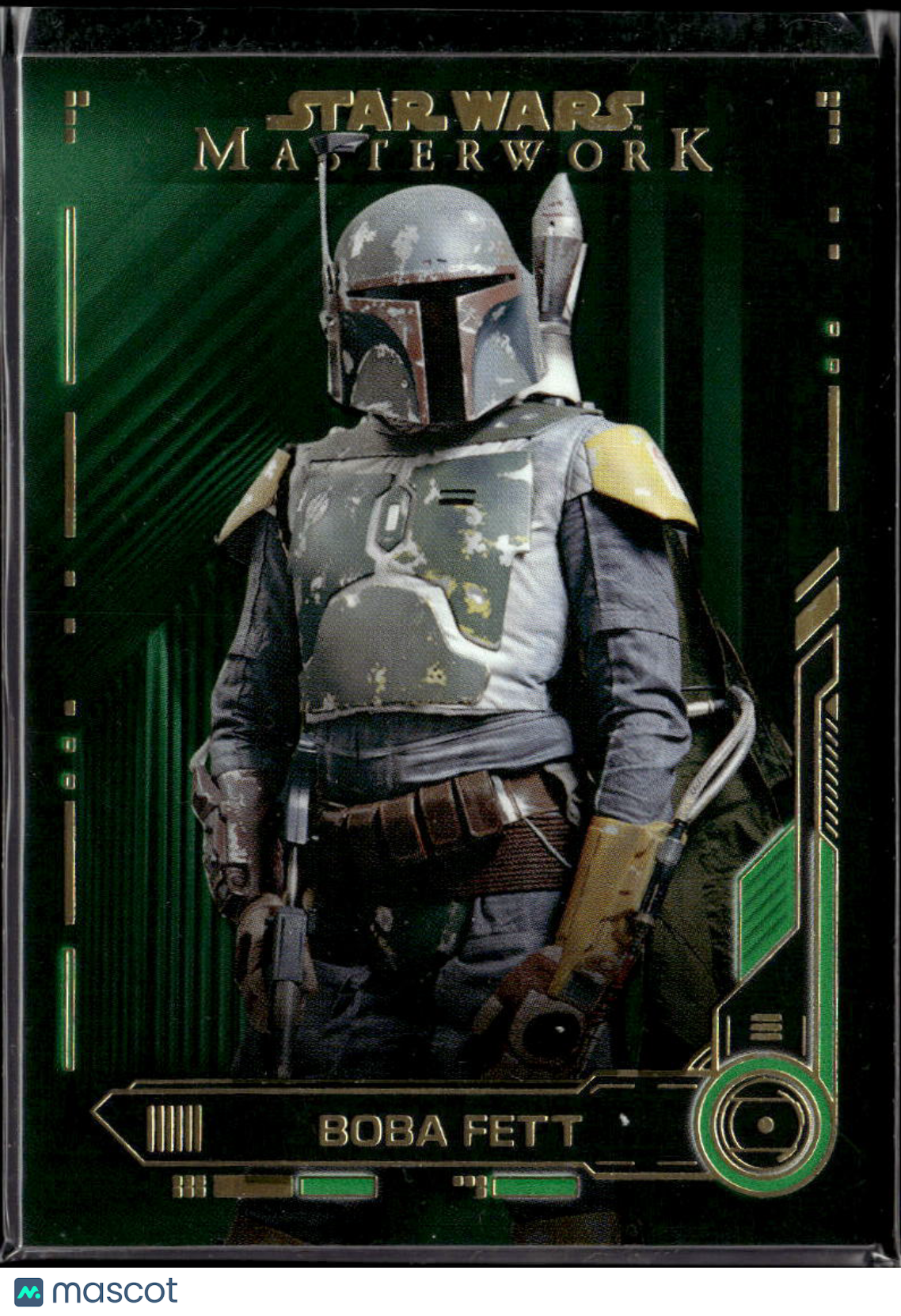 Boba Fett 2019 Topps Star Wars Masterwork Green 74/99 #11