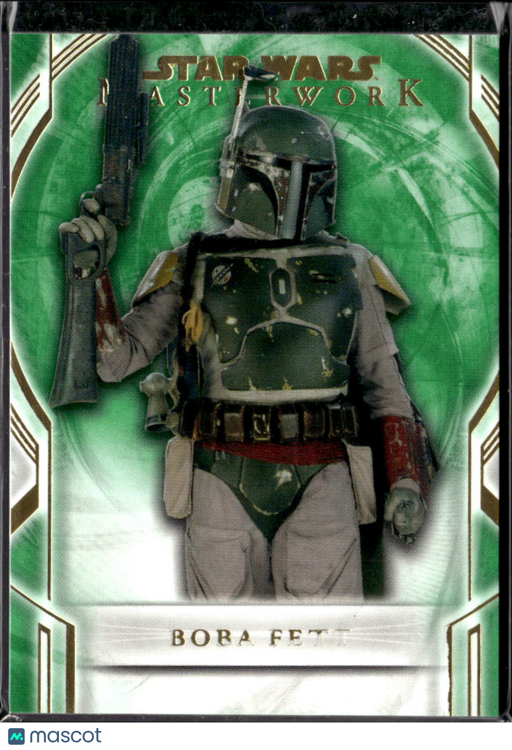 Boba Fett 2015 Topps Star Wars Masterwork Green 87/99 #16